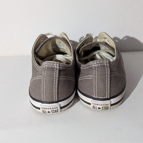 Converse Chuck Taylor All Star Gray Low Top Shoes Sneakers Women's Size 7 - Picture 4 of 8